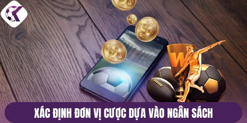 Xác định đơn vị cược dựa vào ngân sách